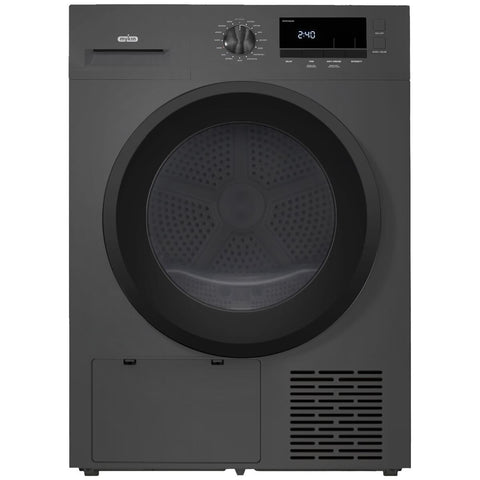 Mykin 10kg Heat Pump Dryer - 8 Star Energy Rating - 16 Programs - Black - MHPD1000B