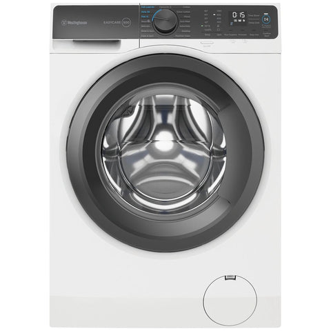 Westinghouse EasyCare 500 8kg Front Load Washing Machine - White, 1200rpm Spin - WWF8024M5WAS