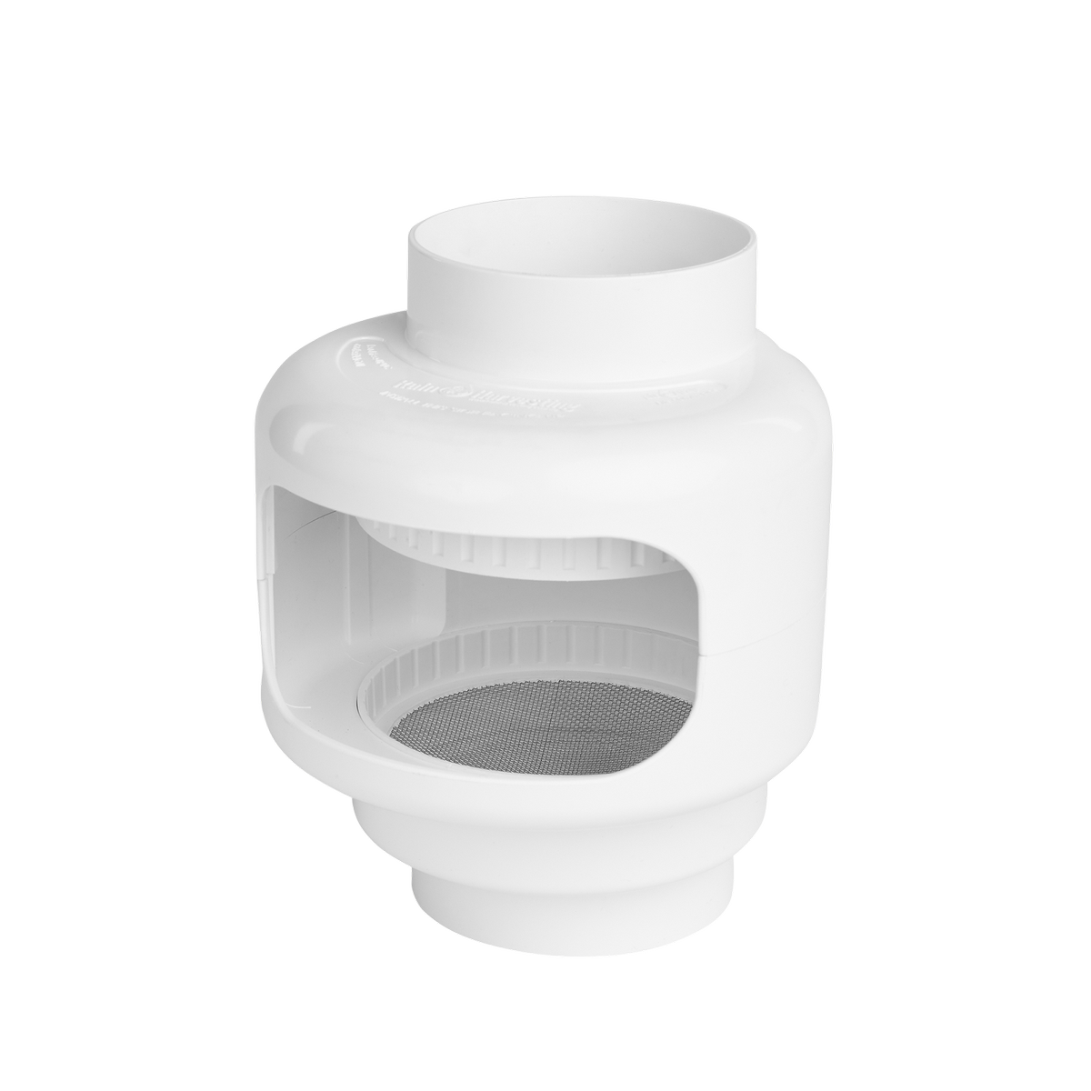 Rain Harvesting Air Gap 90mm - White UPVC Tank Backflow Protection