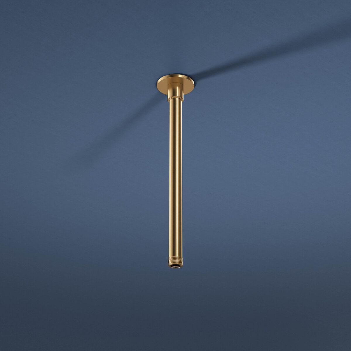 Rogerseller Tonic ceiling shower arm 450mm - brass construction, Brushed Gold finish - 3506003414