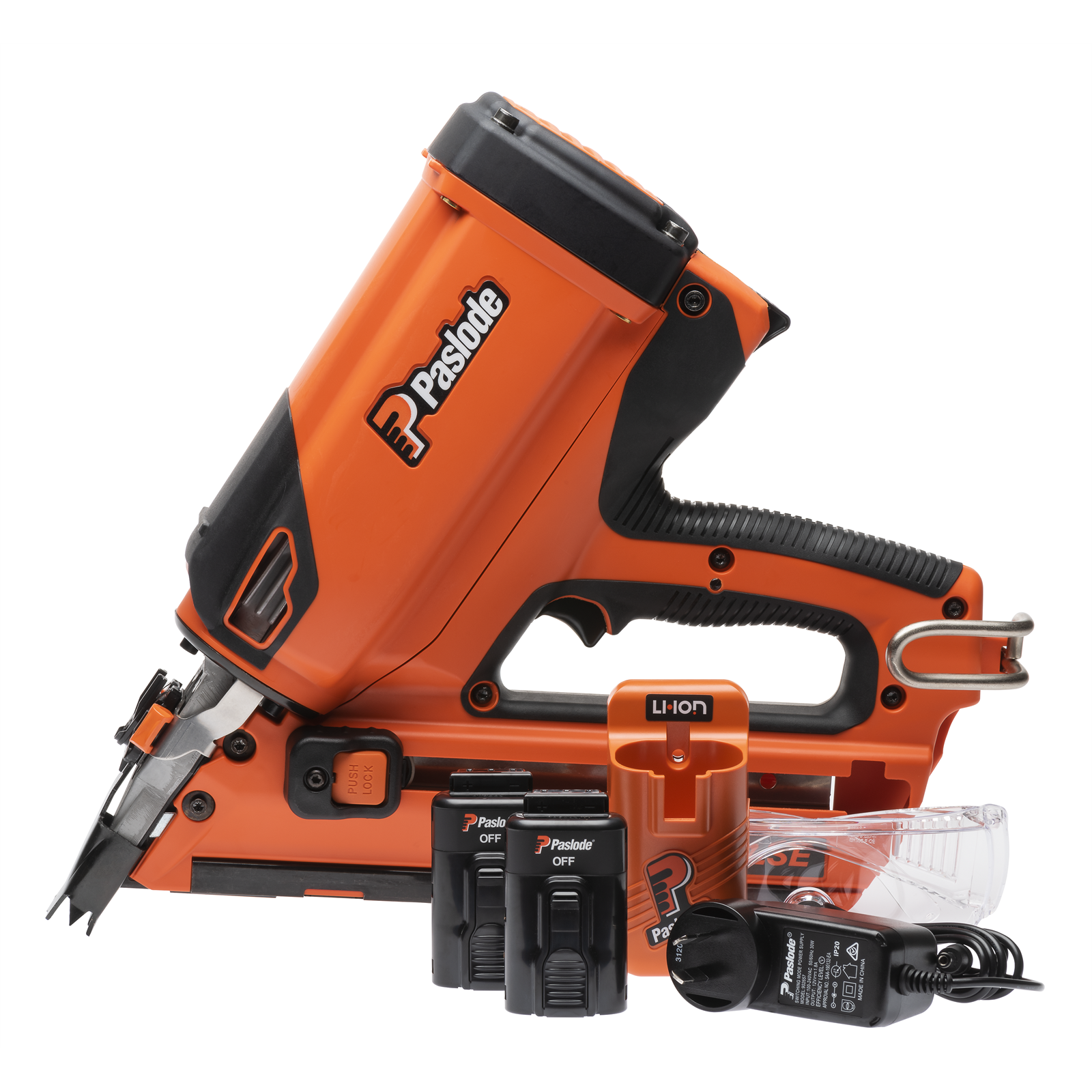 Paslode Cordless Lithium-Ion Impulse FrameMaster PowerVent Nail Gun B20580