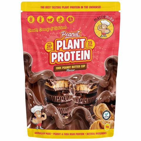 Macro Mike Peanut Butter Cup Peanut Plant Protein 1kg
