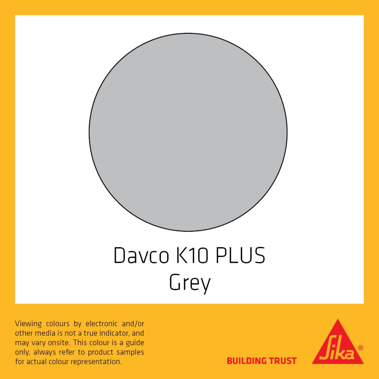 Davco K10 Plus 4L Grey Waterproofing Membrane Class III