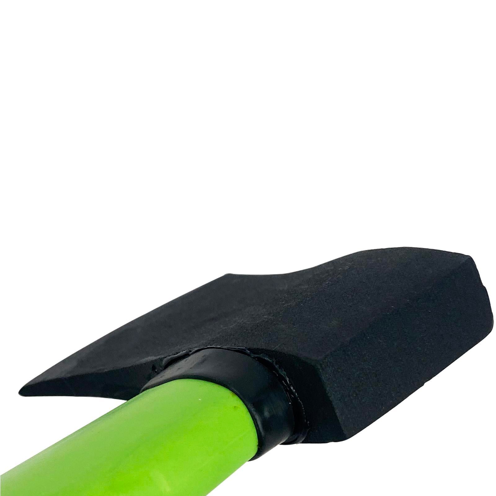 Saxon 450g Hatchet Carbon Steel Head Fibreglass Handle Green