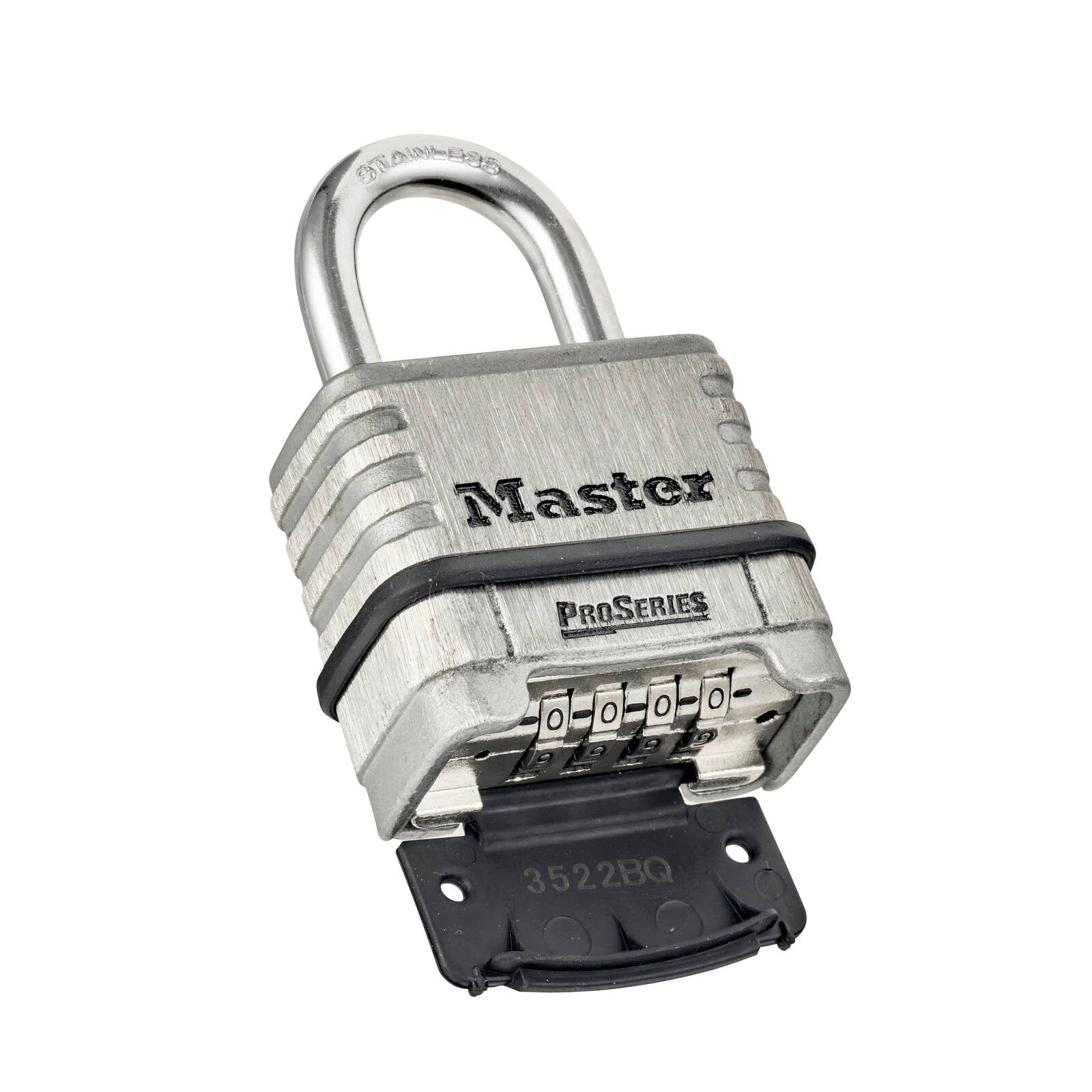 Master Lock 57mm Stainless Steel Combination Padlock Resettable