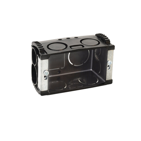 HPM 97 x 67 x 40mm Standard Wall Junction Box with Sliding Nuts CD429