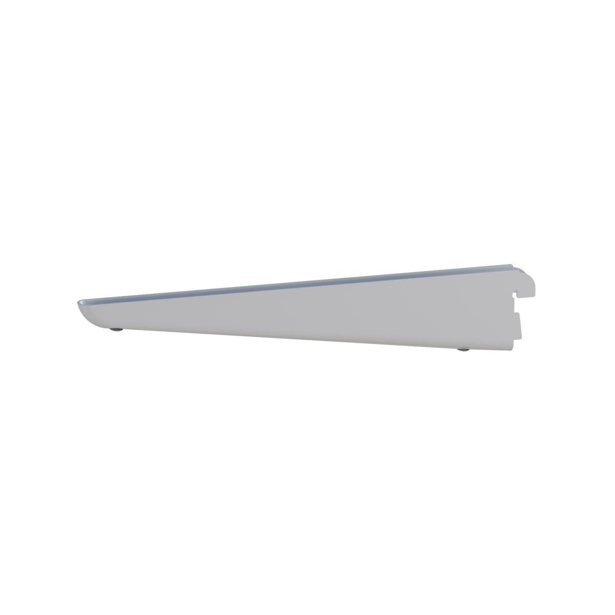 Flexi Storage 270mm White Double Slot Bracket Steel Durable Support - SuperSaverAU - view 1