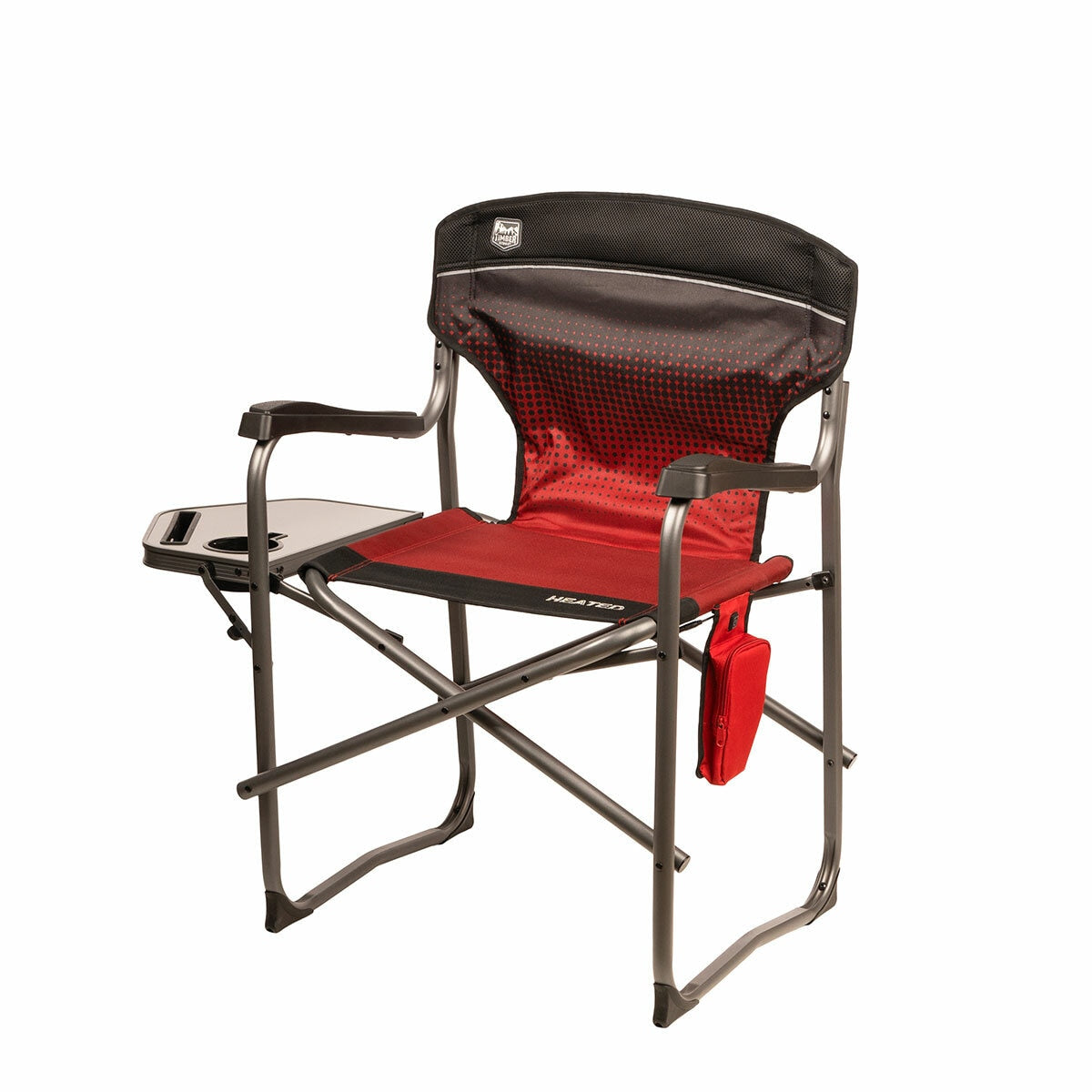 Timber Ridge Heated Director's Chair With Side Table