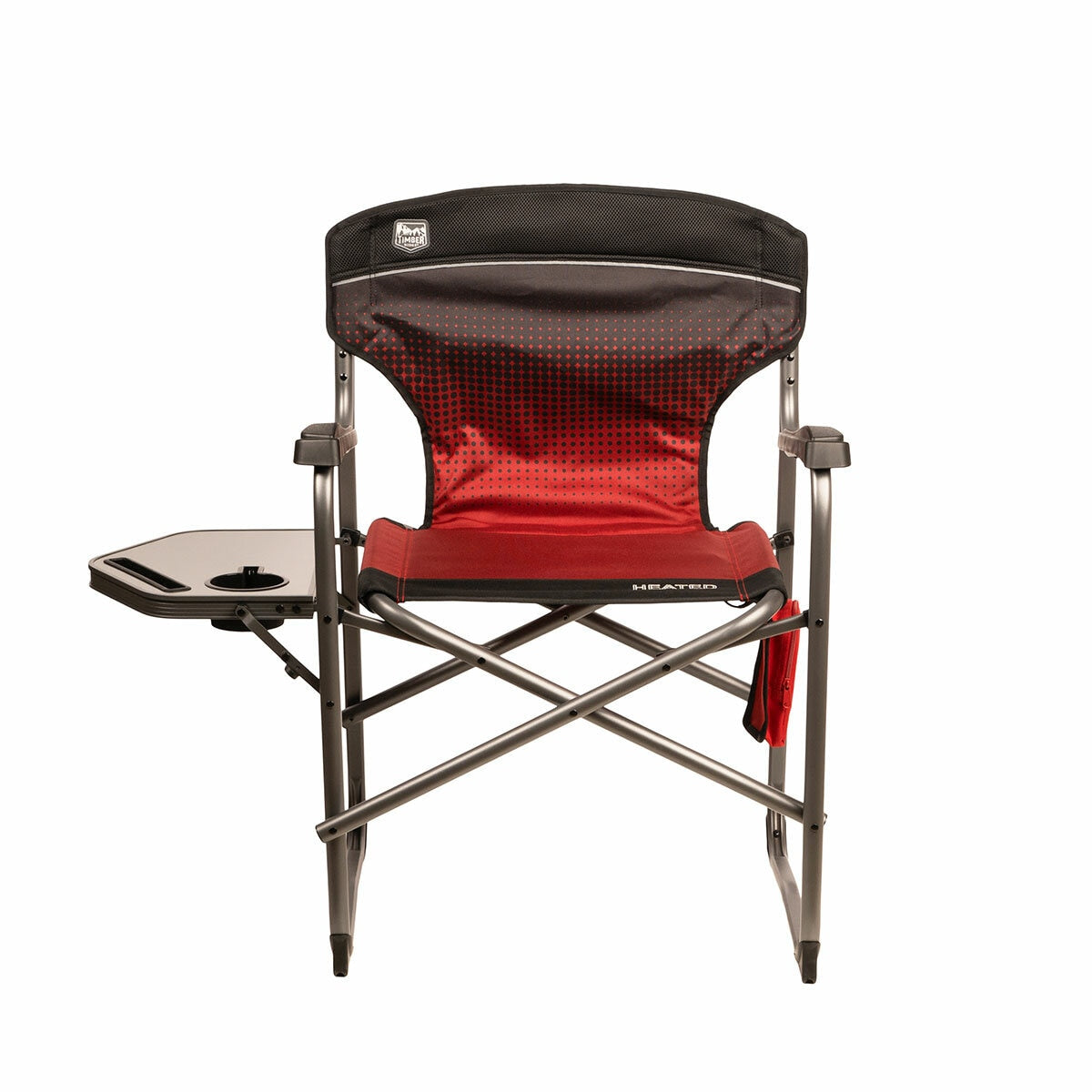 Timber Ridge Heated Director's Chair With Side Table