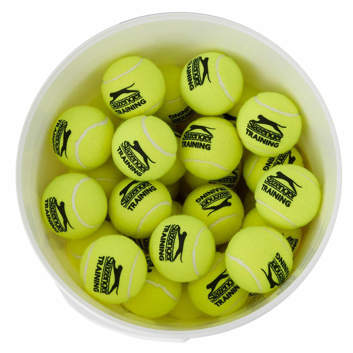 Slazenger Training Balls Bucket 60 Balls