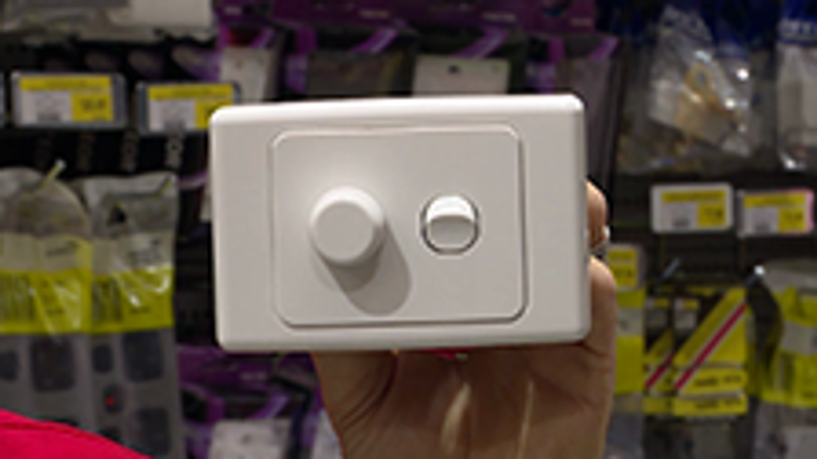 DETA 400VA Leading Edge Light Dimmer White Polycarbonate 250V 6121B