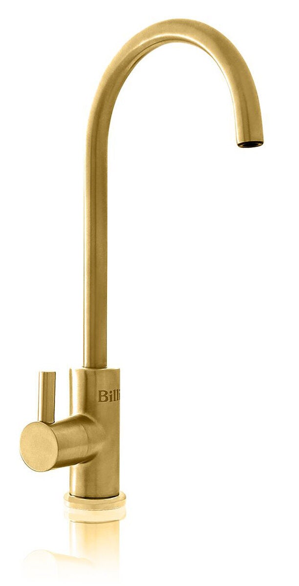 Billi Home FT still filtered water round slimline dispenser - urban brass finish, 6 star WELS - 911000RUB
