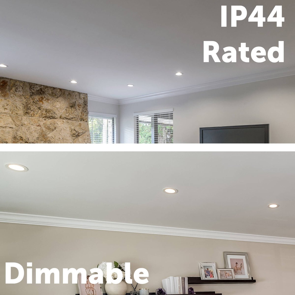 Arlec 9W Dimmable LED Downlight 92mm Tri Colour 2 Pack - Easy Installation - SuperSaverAU - view 4