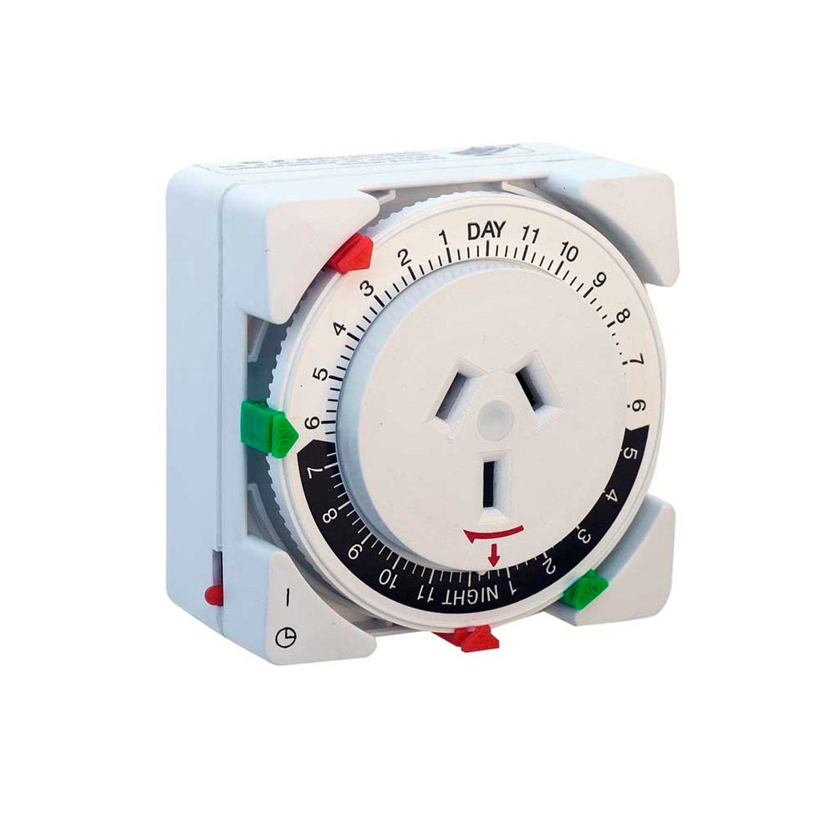HPM Easy Set and Go 24HR Plastic Programmable Timer Indoor Outdoor D819/2DP