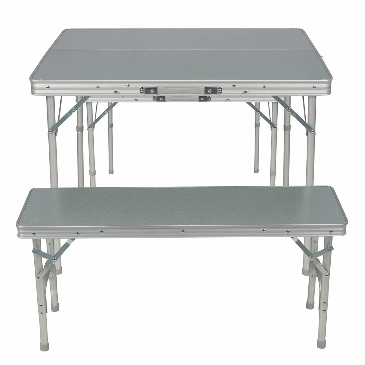 The Timber Ridge Table and Bench Combo