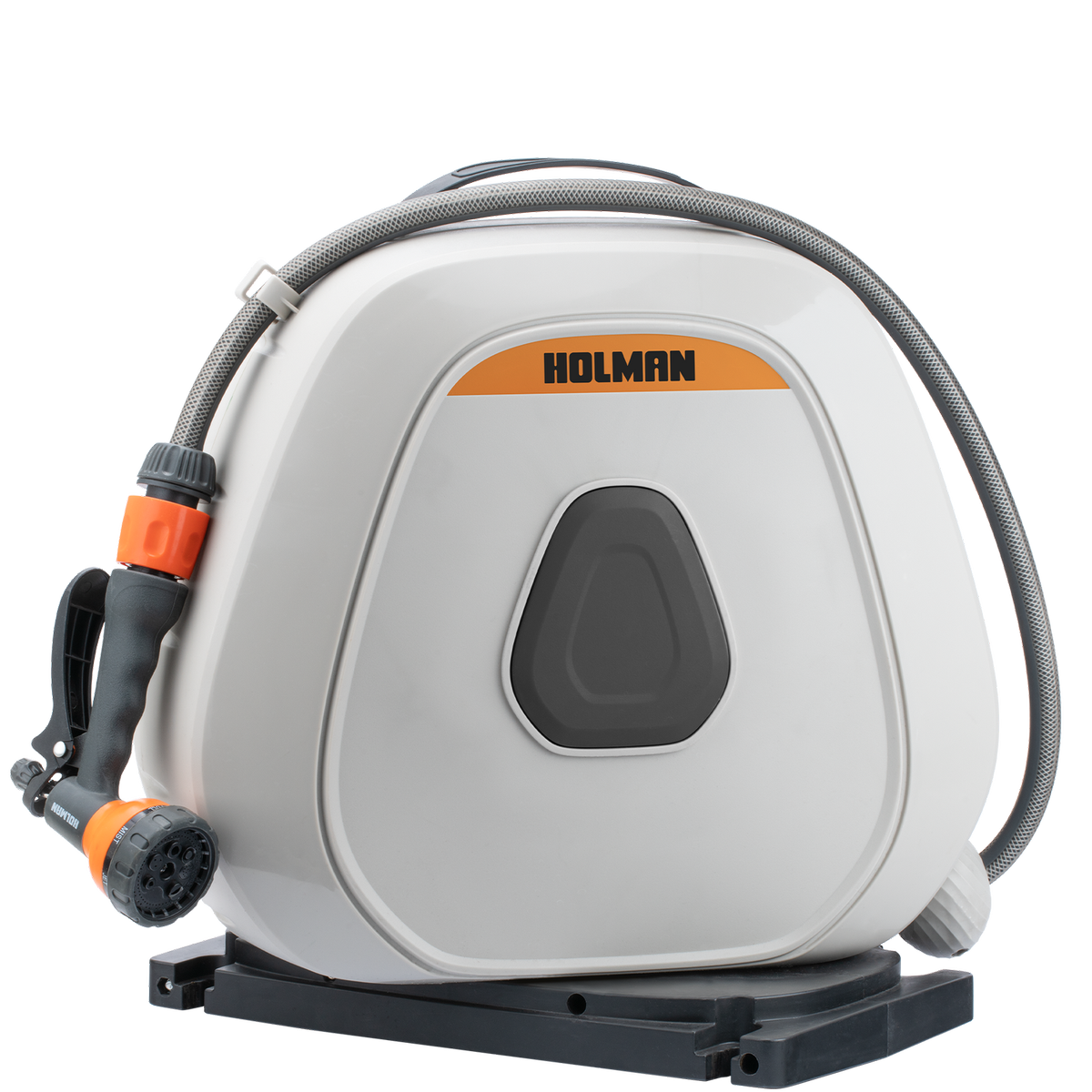 Holman 20m Portable Retractable Hose Reel - Ground Spikes - Easy Storage - SuperSaverAU - view 1