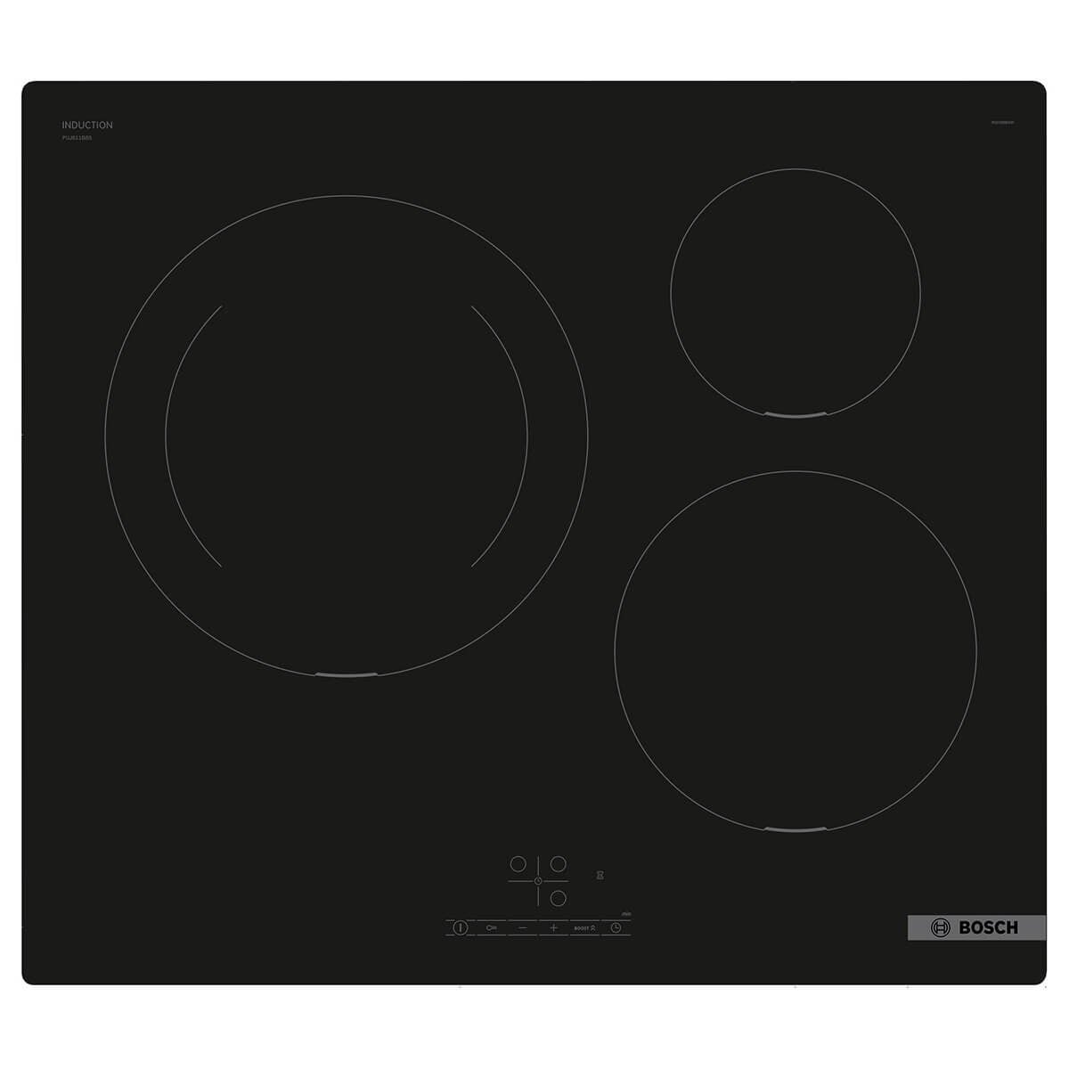 Bosch 60cm Cooking Pack - Pyrolytic 71L Oven, Induction Cooktop, Undermount Rangehood - BSHCOOKPACK3
