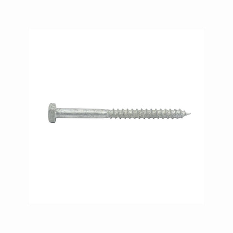 Zenith M6 x 75mm Hot Dipped Galvanised Coach Screw - 4.6 Grade Steel - Corrosion Resistant - SuperSaverAU - view 1