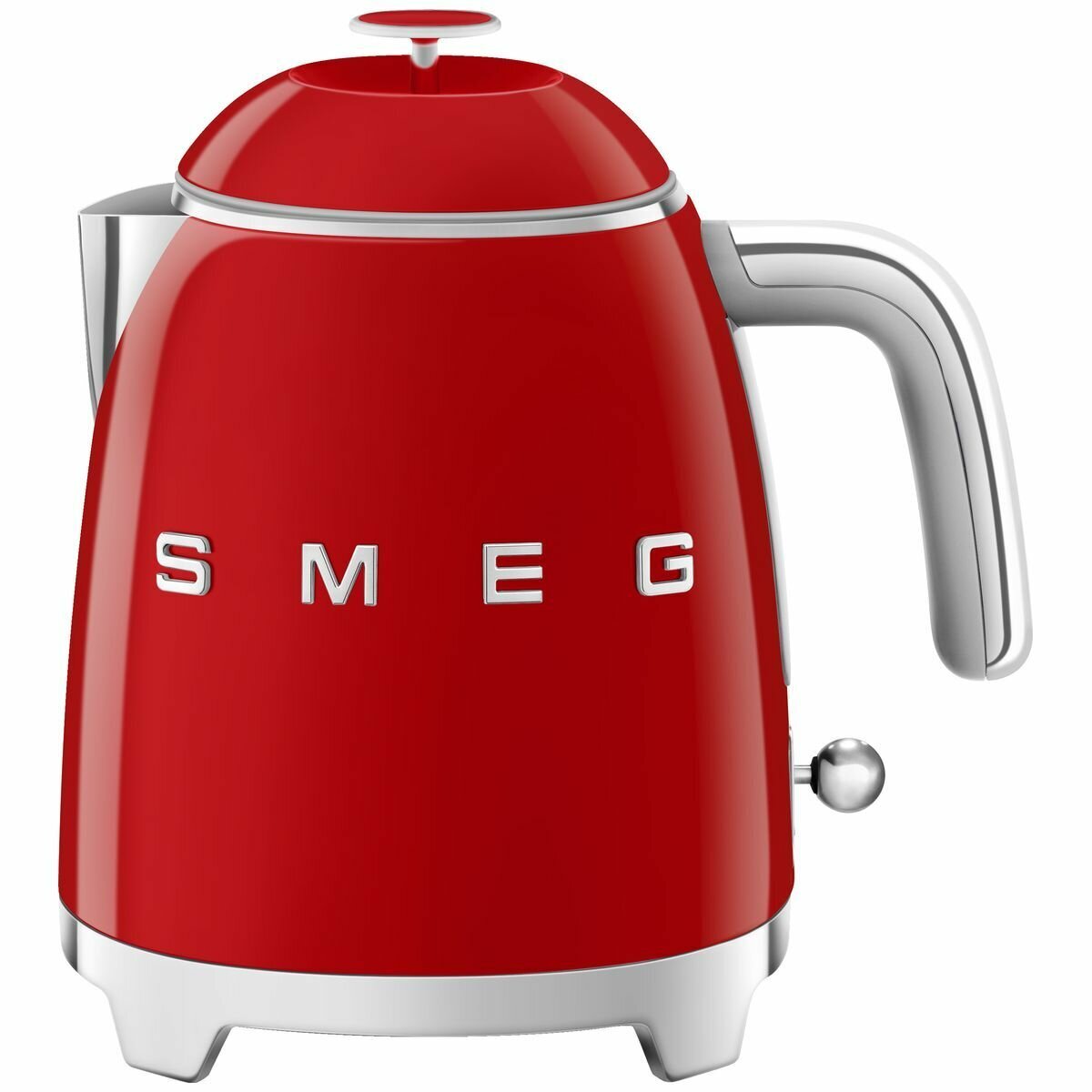Smeg 50s Retro Style 800mL Mini Electric Kettle - Red, 1400W, Double Wall - KLF05RDAU