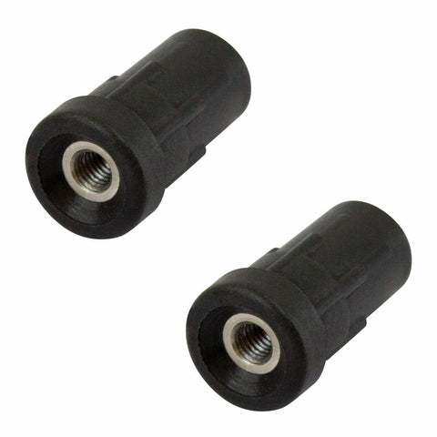 Richmond Threaded Insert - 25mm x M8 - Zinc Plated - 250kg Load - 2 Pack - SuperSaverAU - view 1