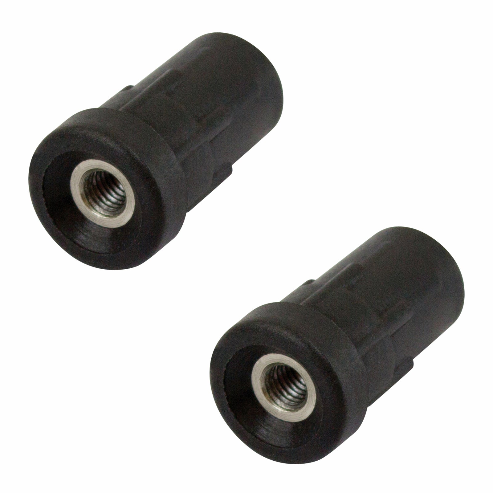 Richmond 25mm x M8 Zinc Plated Round Threaded Insert 2 Pack