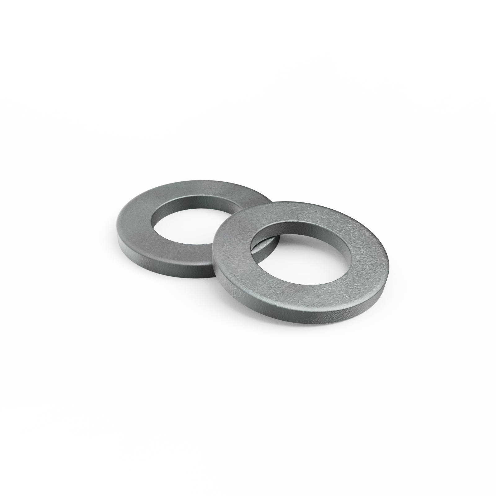 Zenith M16 Hot Dip Galvanised Flat Round Washers - 100 Pack