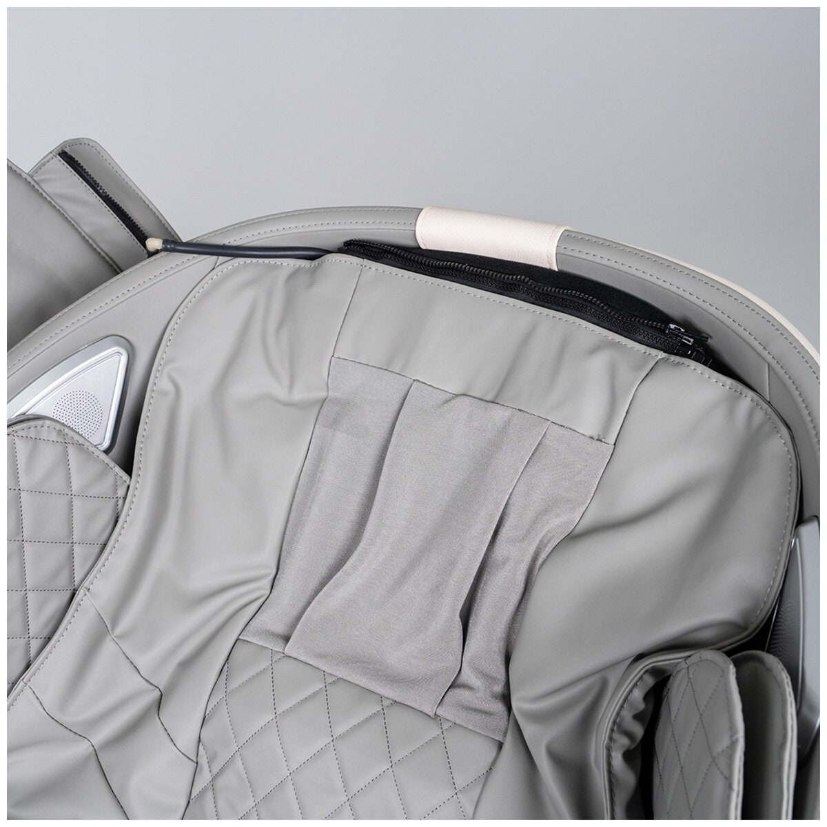 ReGen8 LuxCloud Air Zero Gravity Heated Massage Chair - White PU Leather - Five Auto Programs - RGMC-LCAIR