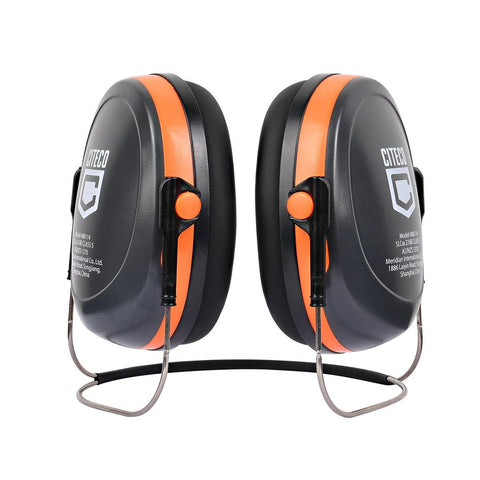 Citeco Neckband Earmuffs - Noise Reduction 27dB - Lightweight - Black - SuperSaverAU - view 1