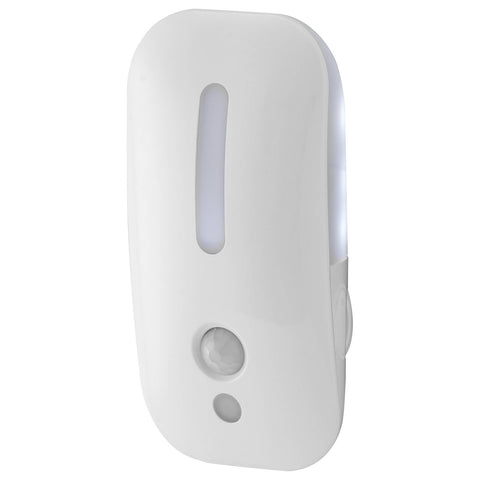 Arlec Dual Sensor Mouse Motion Nightlight 60mm White 8W PIR Dusk to Dawn