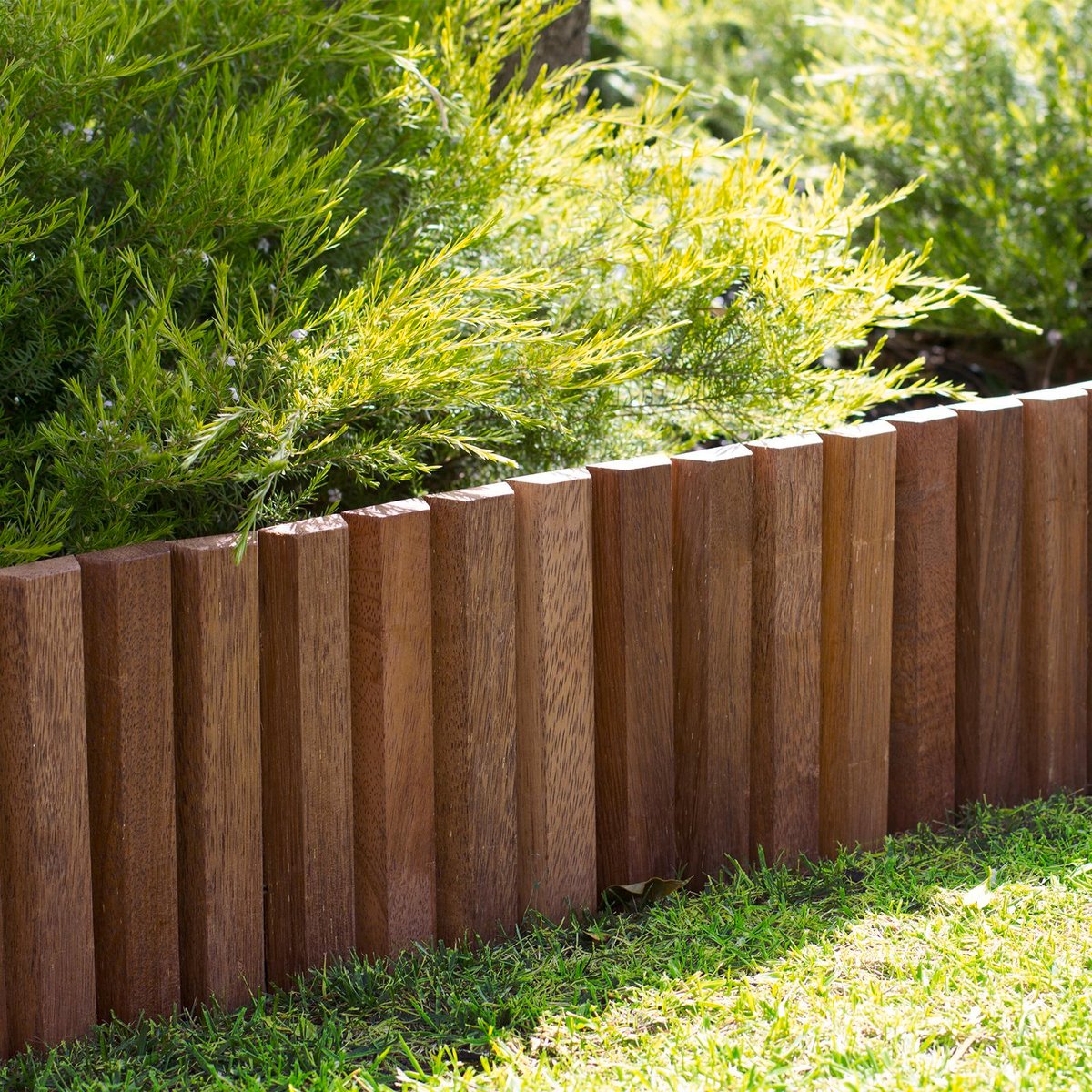 SpecRite 20cm x 2m Merbau Pre-Oiled Garden Border Roll