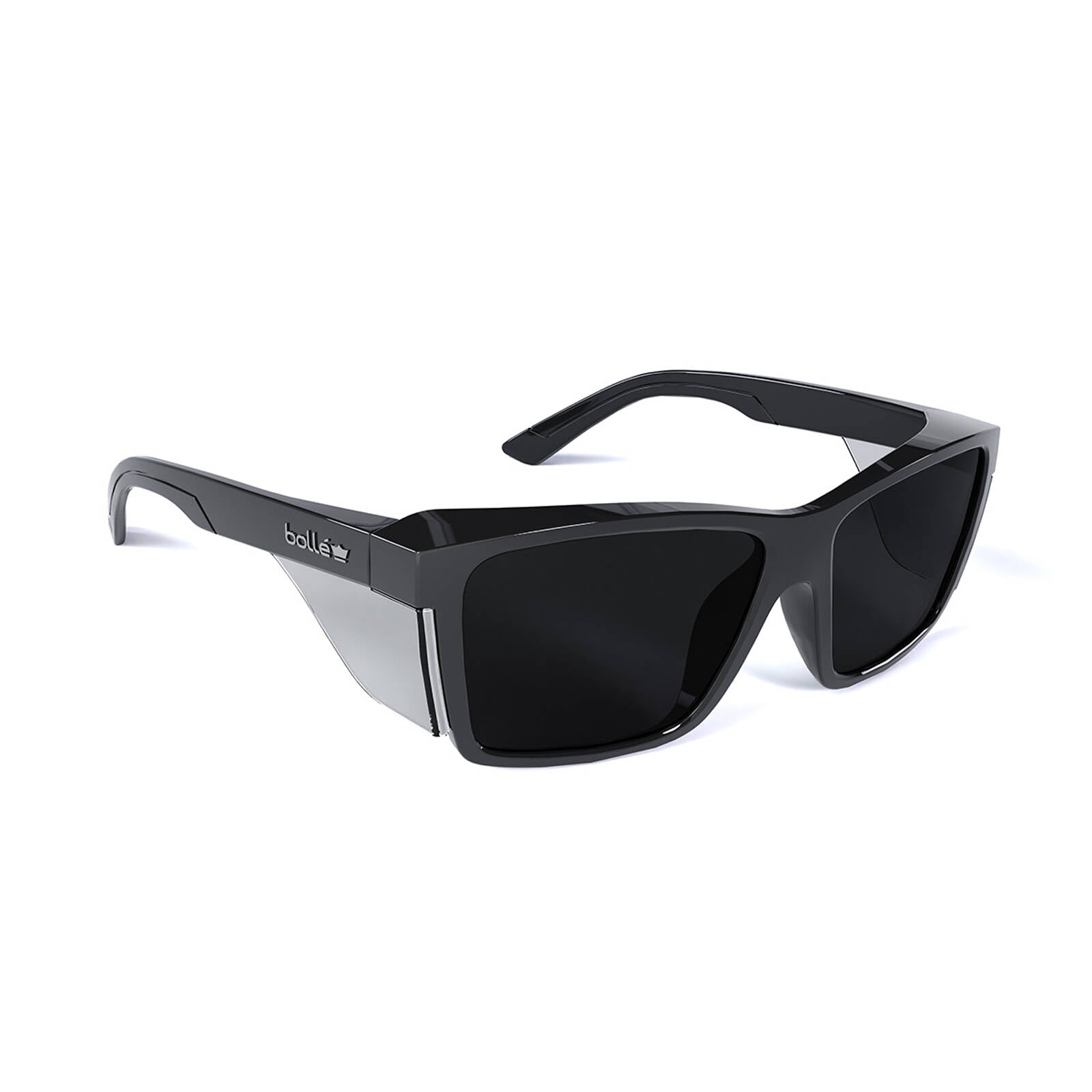 Bolle Safety Smoke Platinum STKS 420 Safety Glasses Anti-Scratch Anti-Fog UV