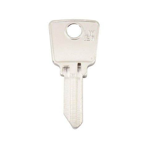Ehi lw12r Silver Blank Key - Key Duplication - Nickel Plated Brass - SuperSaverAU - view 1