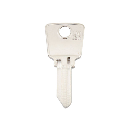 EHI LW12R Silver Blank Key 41mm Nickel Plated Brass