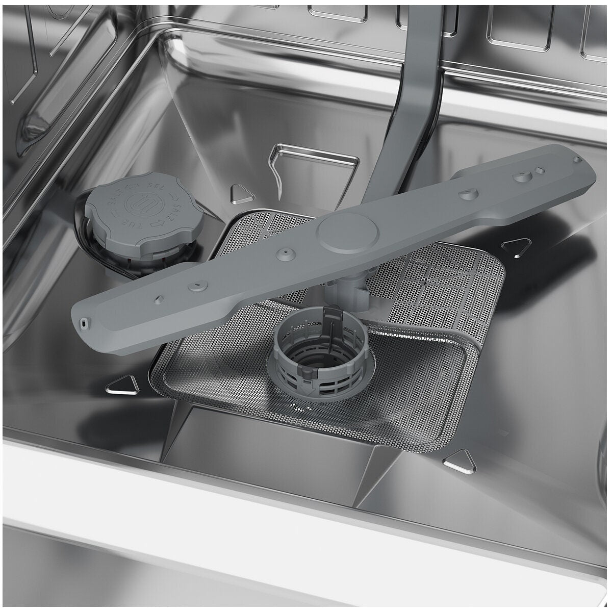 Beko 60cm Fully Integrated Dishwasher - 14 Place Settings, Hygiene Intense, SteamGloss, TrayWash - BDI1420