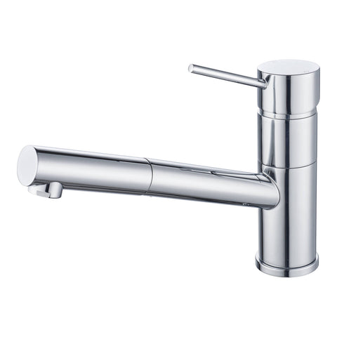 Mondella Resonance Chrome Pull-Out Sink Mixer, 40mm Cartridge, 6L/min WELS 5 Star