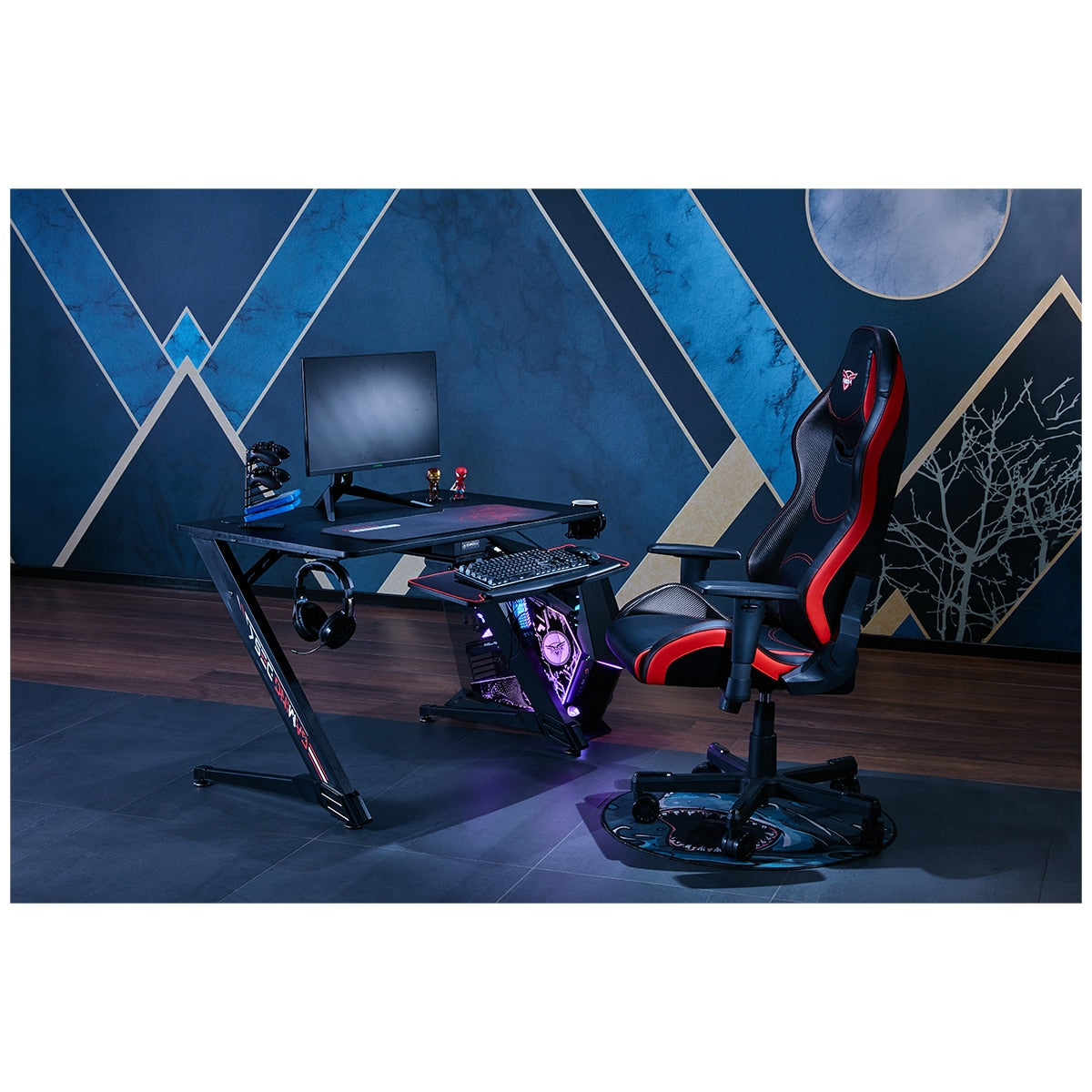Eureka Ergonomic Small Gaming Computer Desk GD-4301 - SuperSaverAU - view 10
