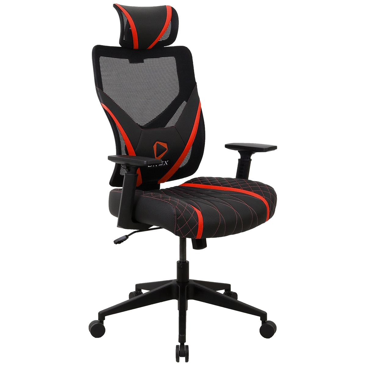 ONEX GE300 Breathable Ergonomic Gaming Chair Red - SuperSaverAU - view 3