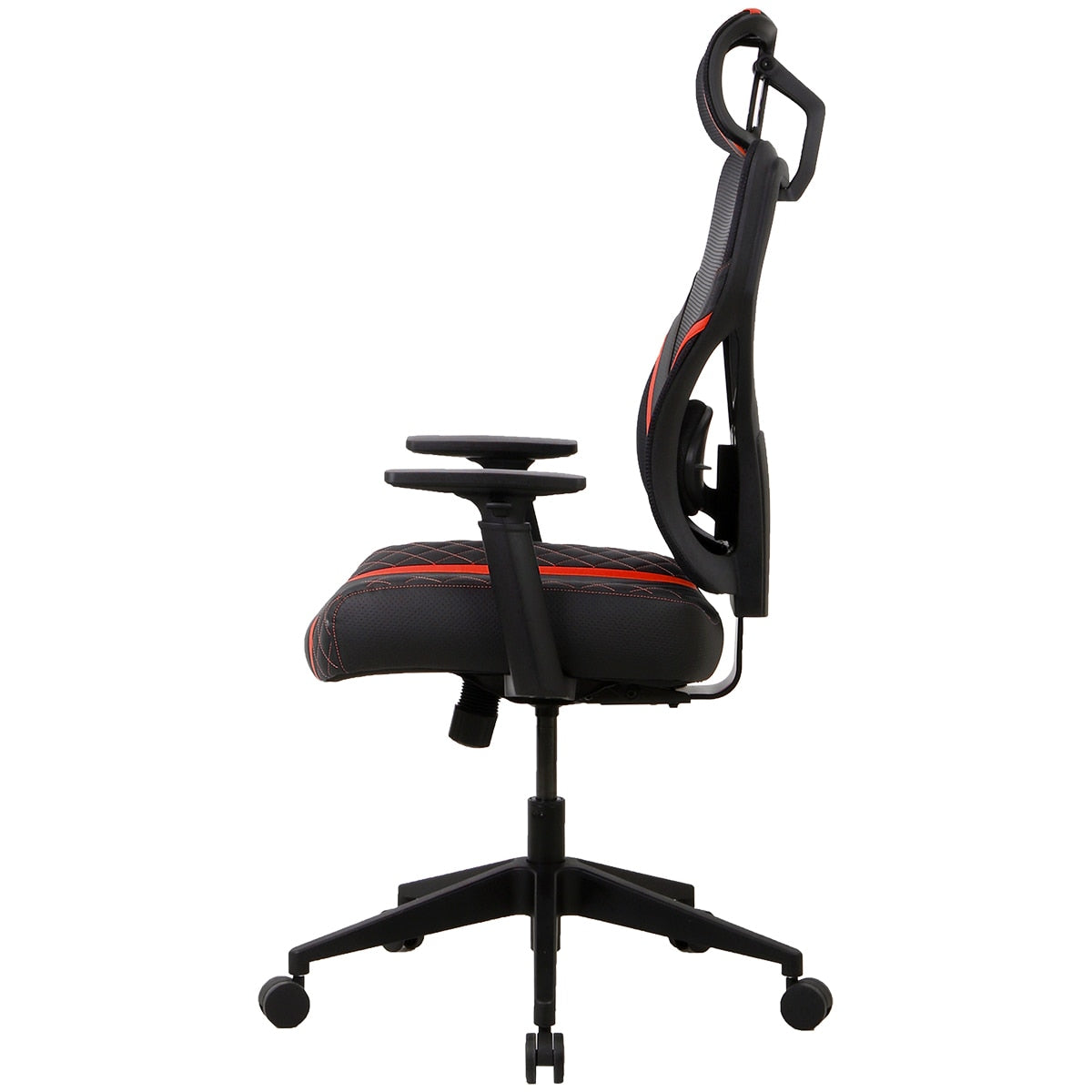 ONEX GE300 Breathable Ergonomic Gaming Chair Red - SuperSaverAU - view 4
