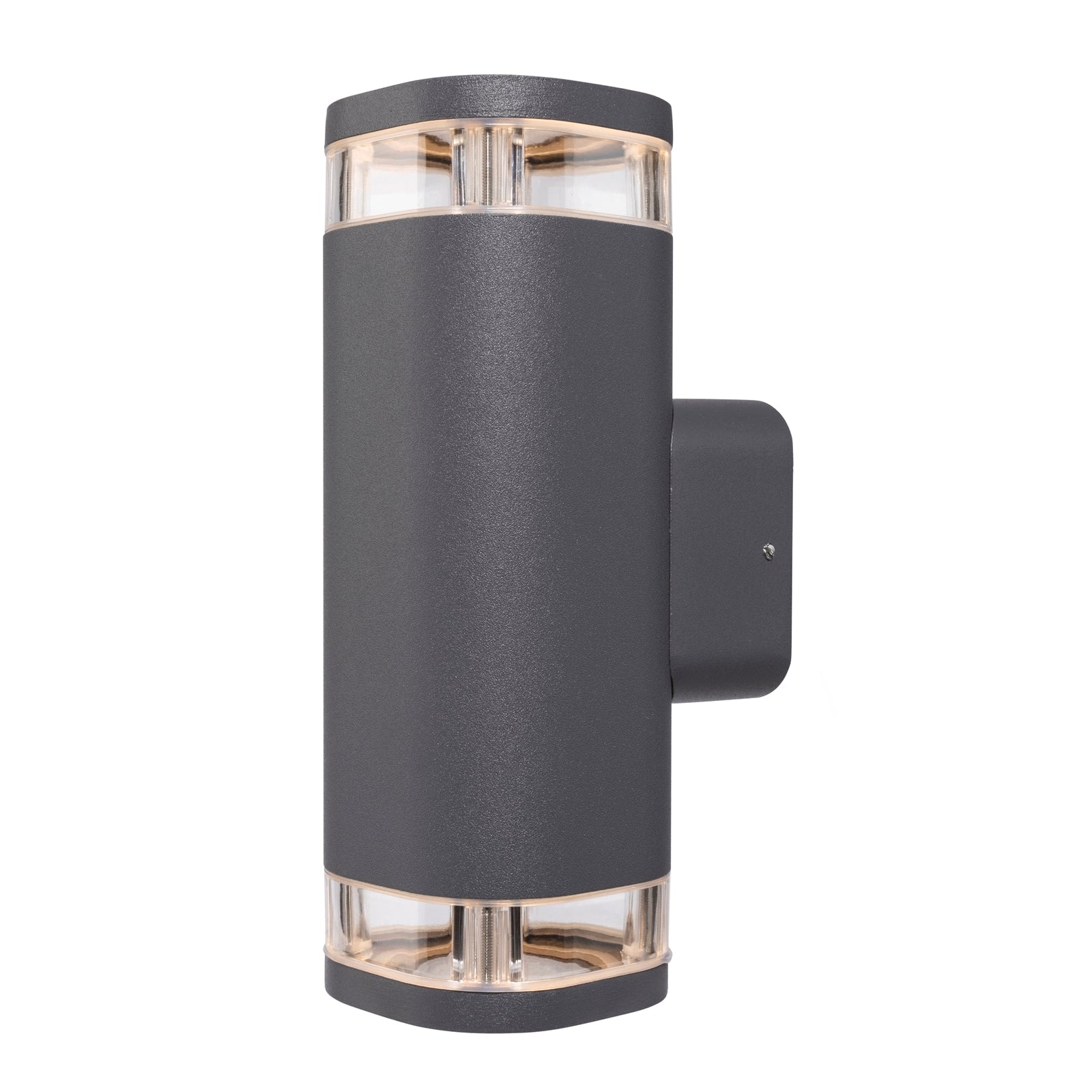Brilliant Lighting Ventnor 8W Charcoal LED Up Down Wall Light Weather Resistant GU10 240V