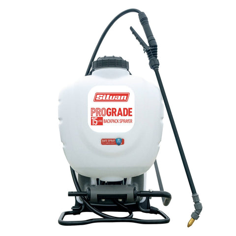 Silvan 15L ProGrade No Leak Backpack Sprayer White