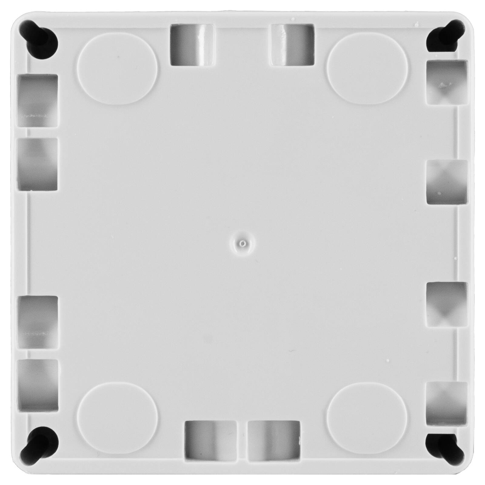 DETA IP66 Weatherproof Double Pole Isolator 20A 250V 6091B, White Polycarbonate