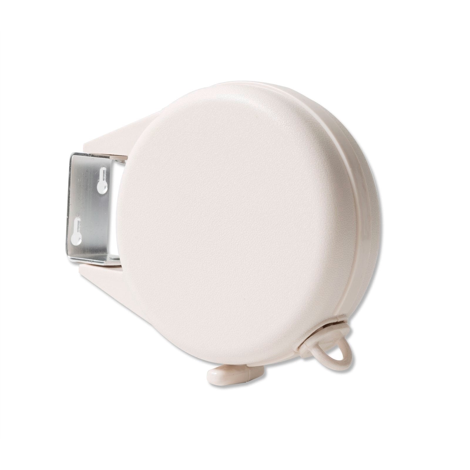 Sunfresh Single Line Retractable Clothesline, 15m Line, Wall-to-Wall, White