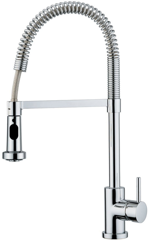Franke Gooseneck Mixer Tap with Flexible Spray - Chrome Finish - 4 Star Water Rating - TA7181CH