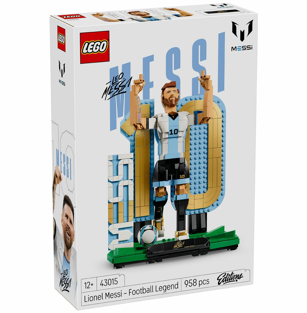 LEGO Editions Lionel Messi – Football Legend Set 43015