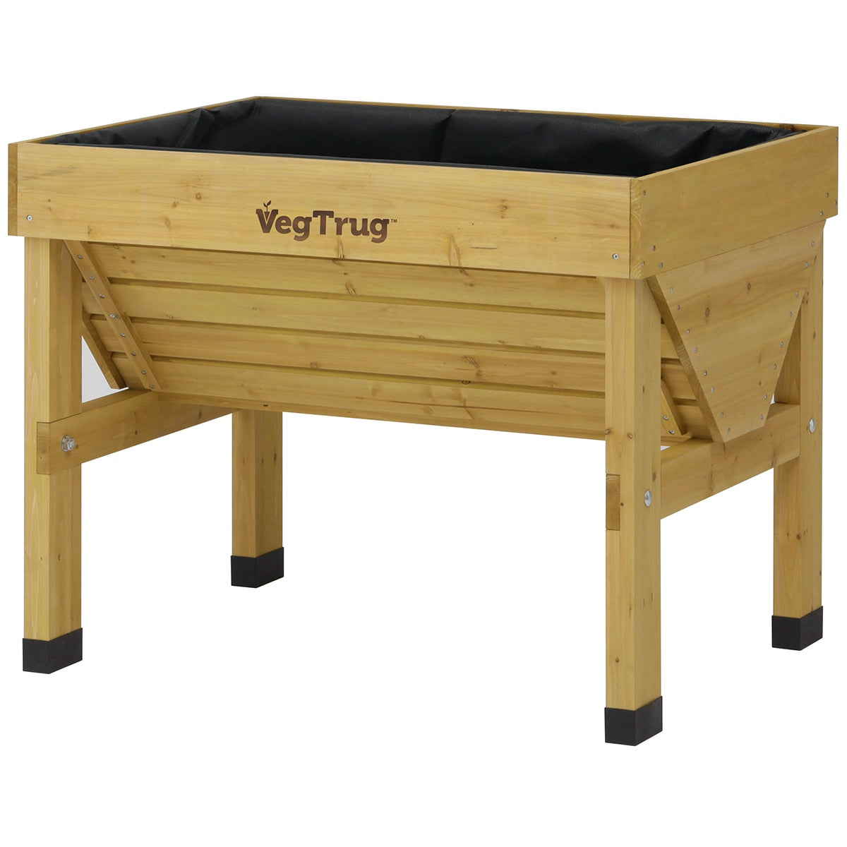 Takasho VegTrug Small Raised Garden Bed 1M Natural - SuperSaverAU - view 1