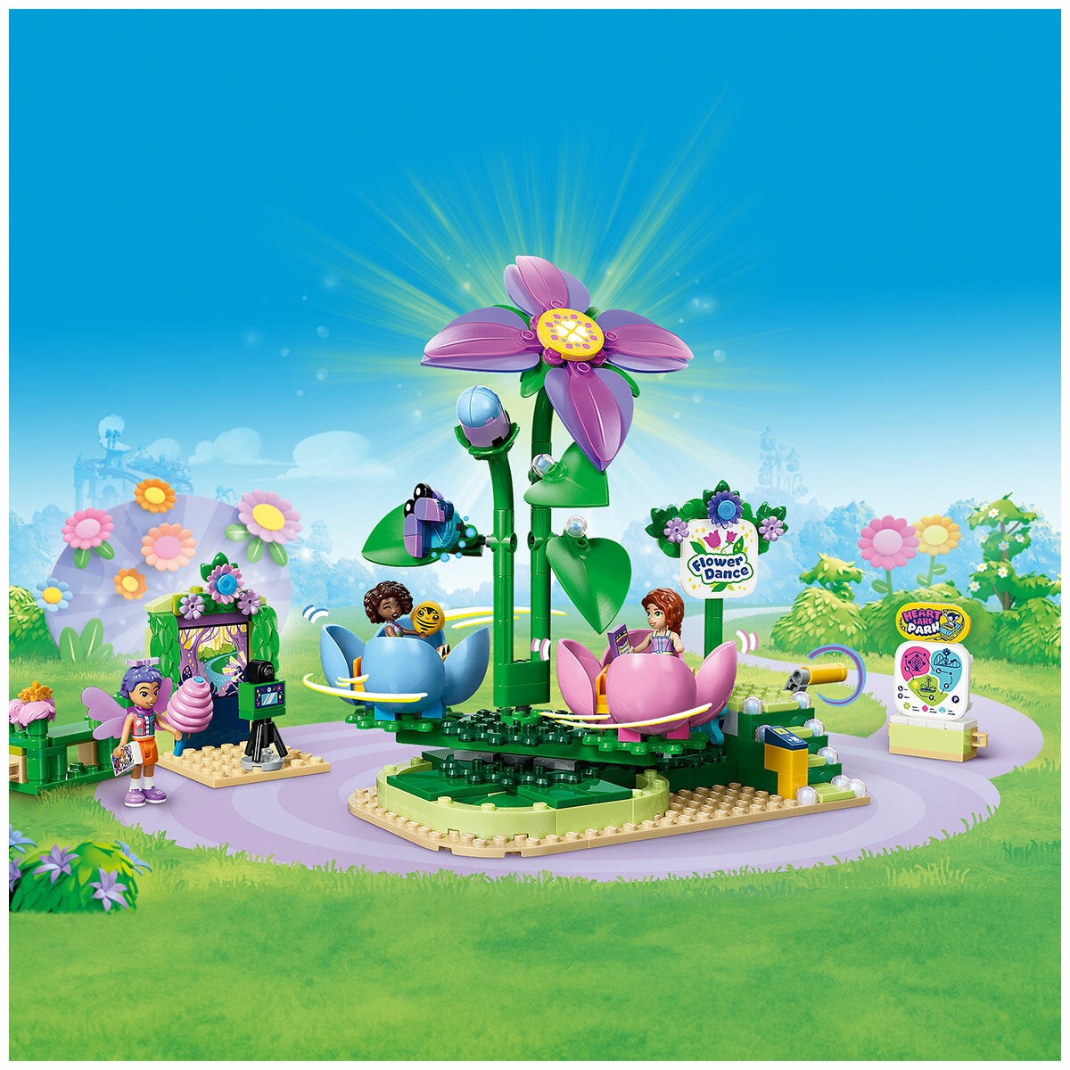 LEGO Spinning Flower and Fairy Teacup Ride Friends Playset Ages 7 Plus 42702 — image 5