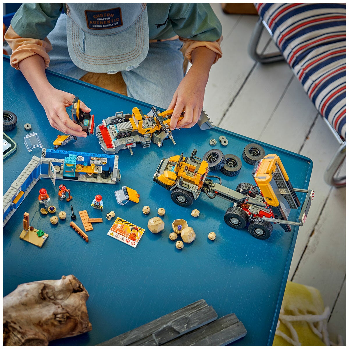 LEGO Dump Truck and Front End Loader City Construction Toy Ages 8 Plus 60494 — image 2