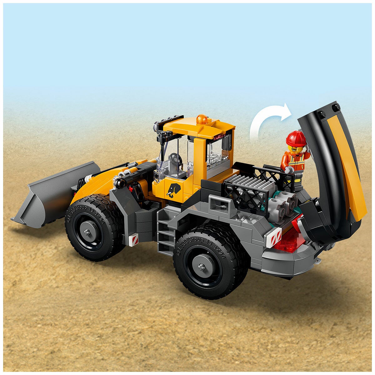 LEGO Dump Truck and Front End Loader City Construction Toy Ages 8 Plus 60494 — image 5