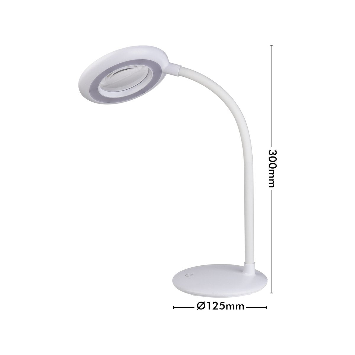 Verve Design Luka Magnifying Desk Lamp 5W LED ATL420