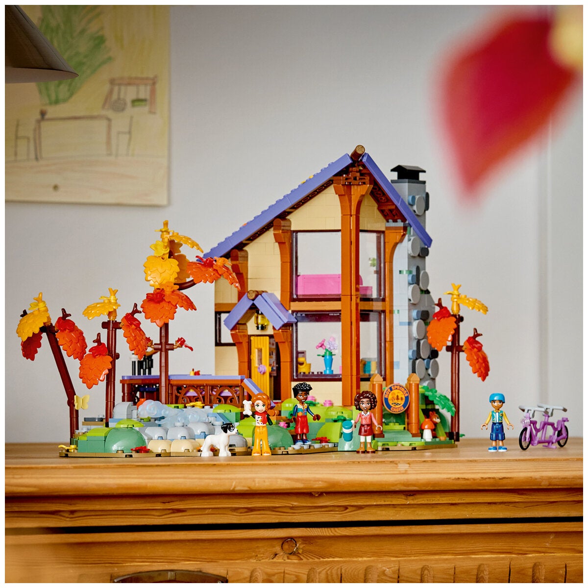 LEGO Cosy Fall Forest Cabin Friends Dollhouse Kit 1229 Pieces 42705 — image 6